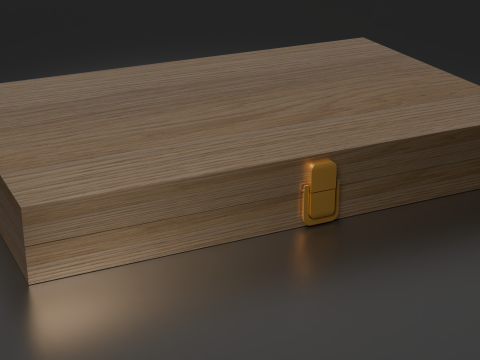 Коробка для сигар 3D Модель