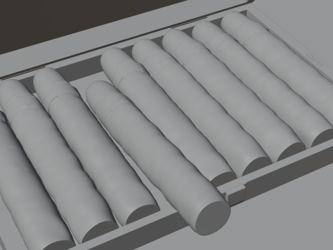 Коробка для сигар 3D Модель