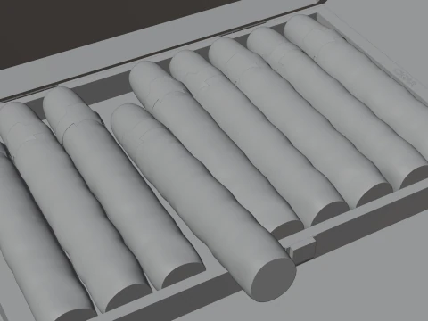 Cigar Box 3D Model
