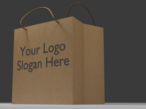 Paper Bag 3D Model