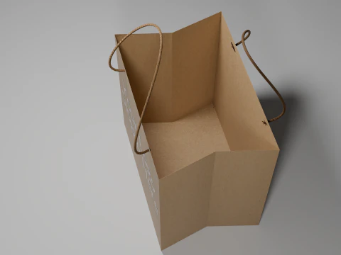 Paper Bag 3D Model