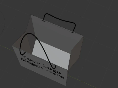 Paper Bag 3D Model