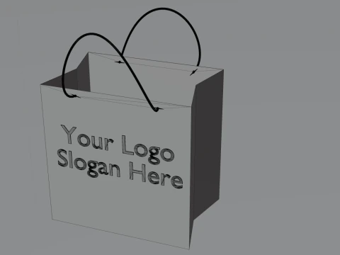 Paper Bag 3D Model