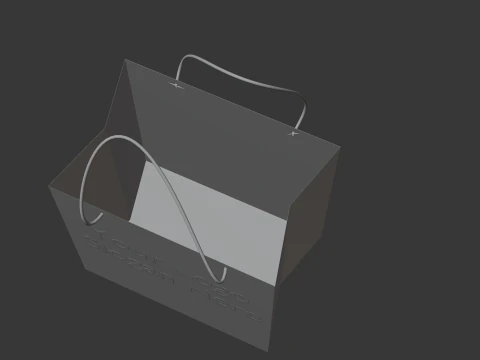 Paper Bag 3D Model