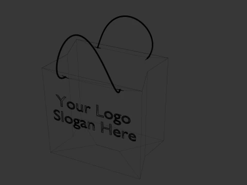 Paper Bag 3D Model