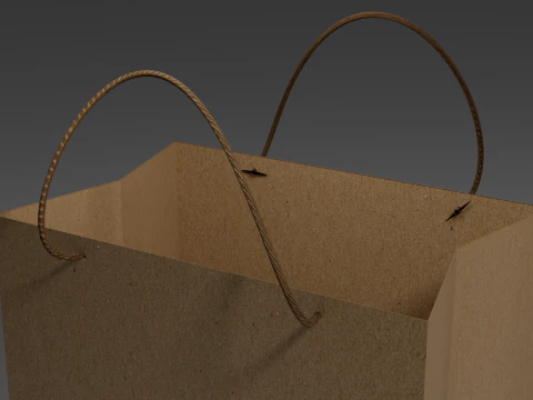 Paper Bag 3D Model