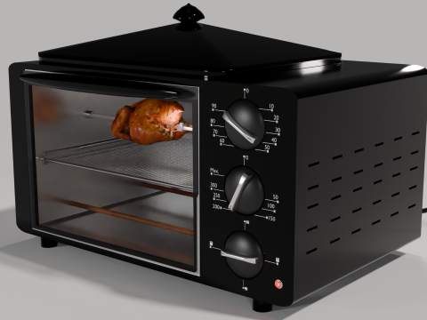 Oven 3D Model