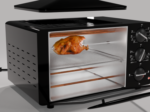 Oven 3D Model