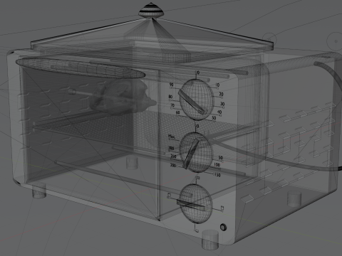 Oven 3D Model