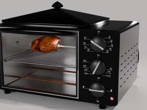Oven 3D Model