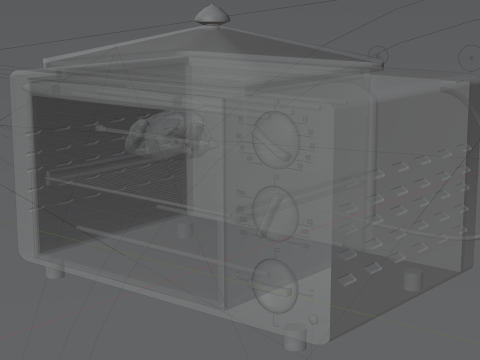 Oven 3D Model