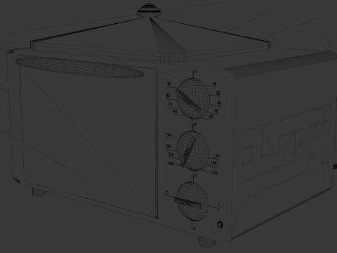 Oven 3D Model