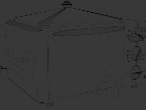 Oven 3D Model