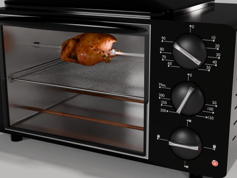 Oven 3D Model