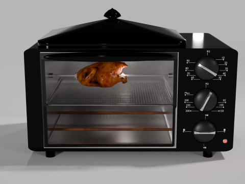 Oven 3D Model
