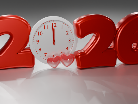 New Year 2026 3D Model