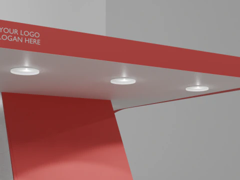 Stazione di ricarica Modello 3D