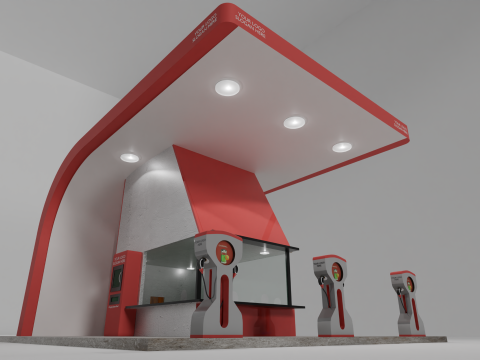 Charging Station 3D Model