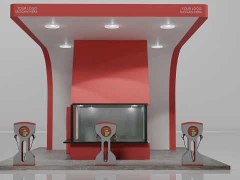 Charging Station 3D Model