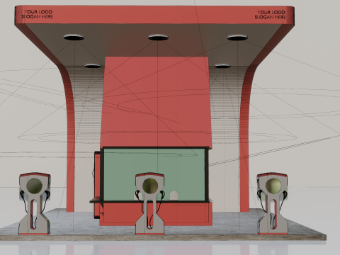 Charging Station 3D Model