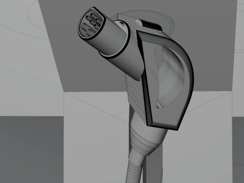 Stazione di ricarica Modello 3D