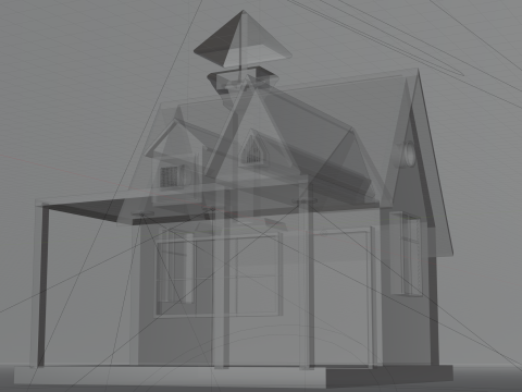 Модель будинку Simple 3D Модель