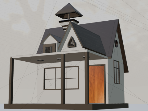 Модель будинку Simple 3D Модель
