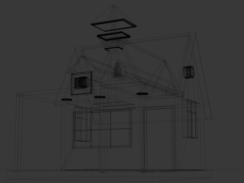 Модель будинку Simple 3D Модель