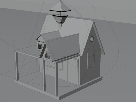 Модель будинку Simple 3D Модель