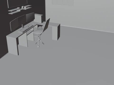 3D gaming setup 3D Model