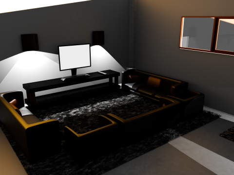 3D living room 3D Model