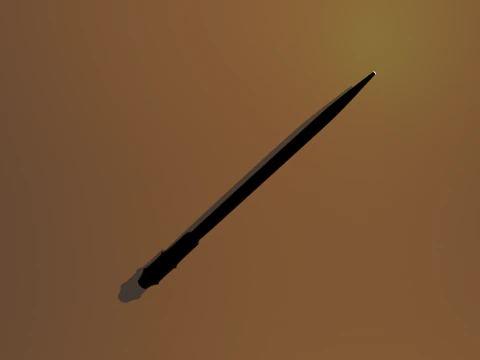 Magician Wands 3D Model
