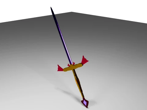 Fantasy Targaryen Sword 3d 3D Model