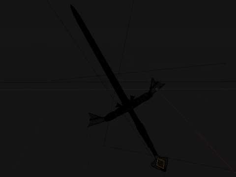 Fantasy Targaryen Sword 3d 3D Model