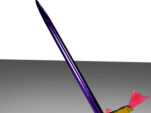 Fantasy Targaryen Sword 3d 3D Model