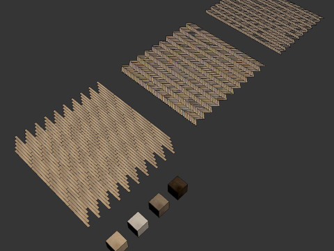 Piso de Madeira 04 Modelo 3D