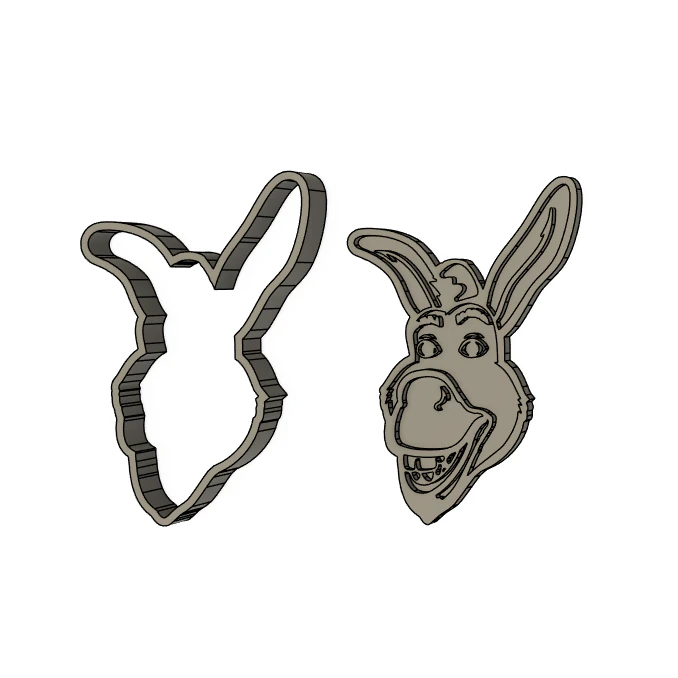 Cookie Cutter Ciuchino 3D Print Model .c4d .max .obj .3ds .fbx .stl .blend