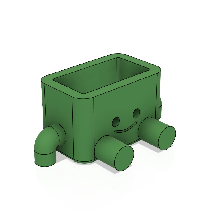Succulent Plant Holder 3D Print Model .c4d .max .obj .3ds .fbx .stl .blend 