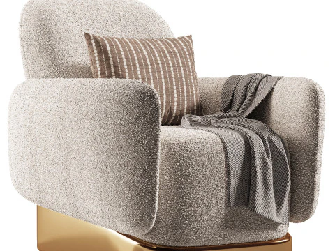 यूजीन आर्मचेयर 3D मॉडल