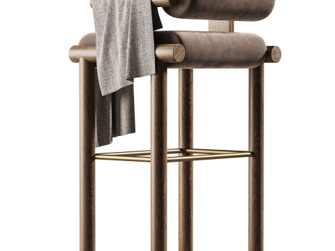 Laguna Bar Chair 3D Model