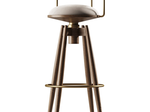 DYLAN BAR CHAIR 3D Model