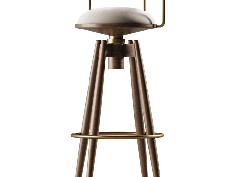 DYLAN BAR CHAIR 3D Model