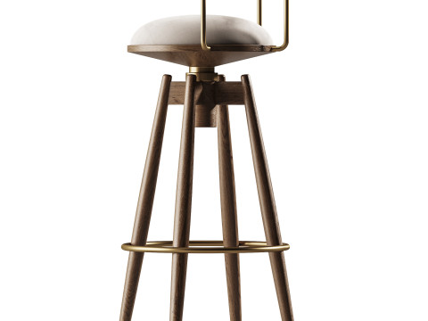 DYLAN BAR CHAIR 3D Model