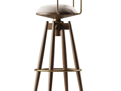 DYLAN BAR CHAIR 3D Model