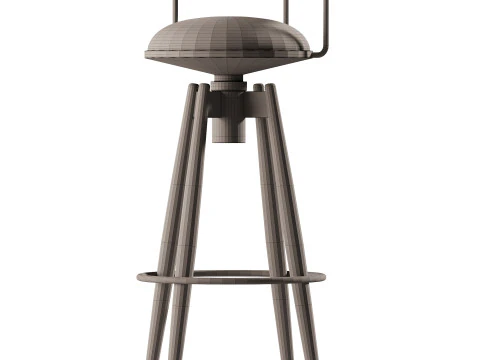 DYLAN BAR CHAIR 3D Model