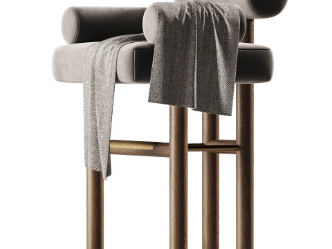 Conley Bar Chair 3D Model