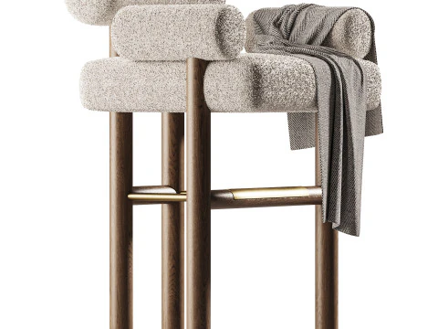 Conley Bar Chair 3D Model