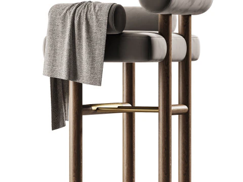 Conley Bar Chair 3D Model