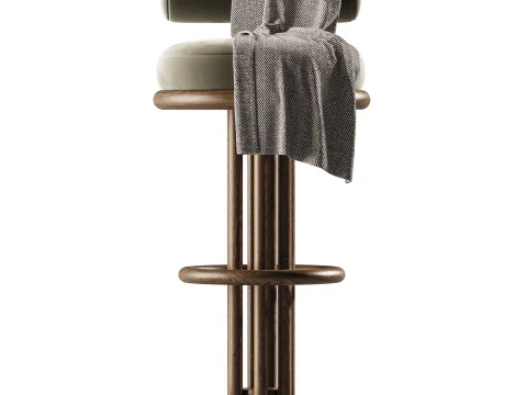 Kaya Bar Chair 3D Model