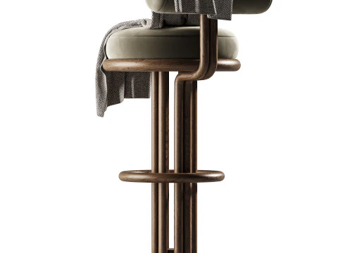 Kaya Bar Chair 3D Model